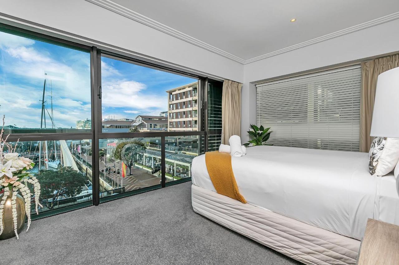 Sunset Harbour Sanctuary + Cp Appartement Auckland Buitenkant foto